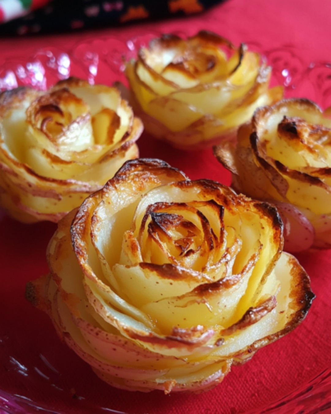 Pommes de Terre en Roses : Un Plat Festif Simple et Chic “