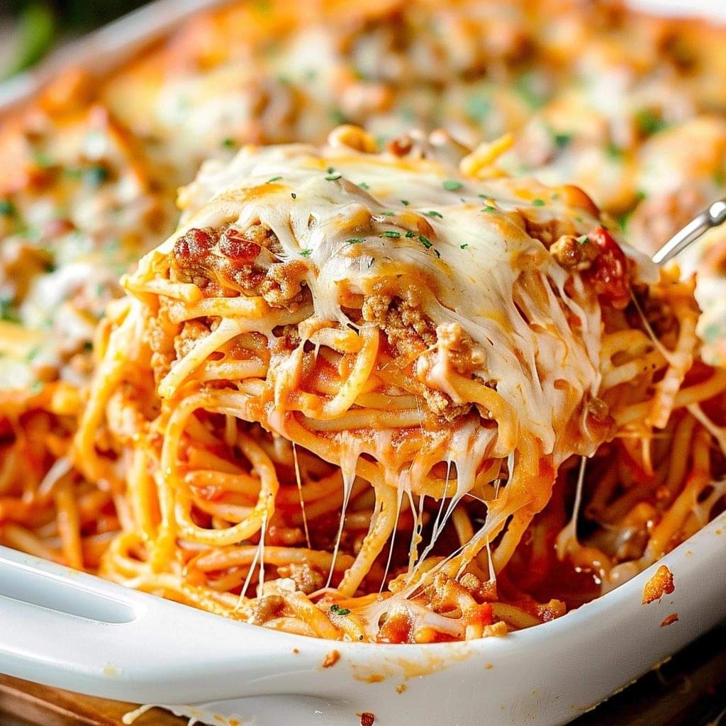 casserole de spaghettis à un million de dollars