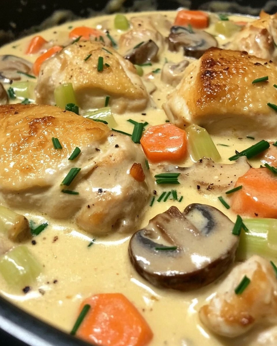 Blanquette à l’ancienne au poulet