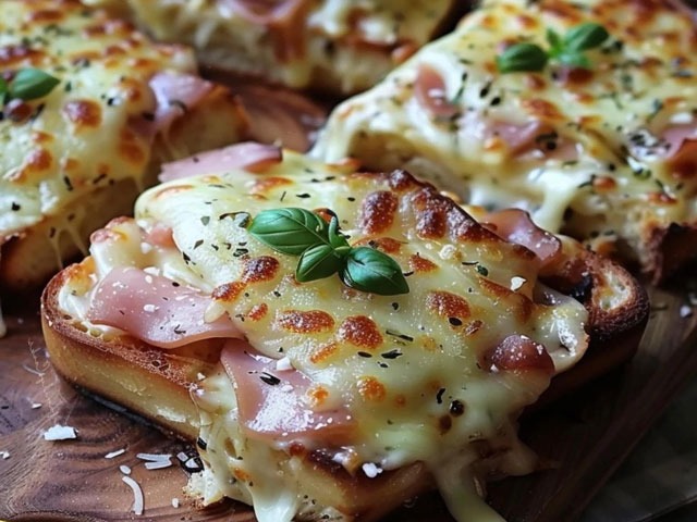 Croque Monsieur Façon Pizza