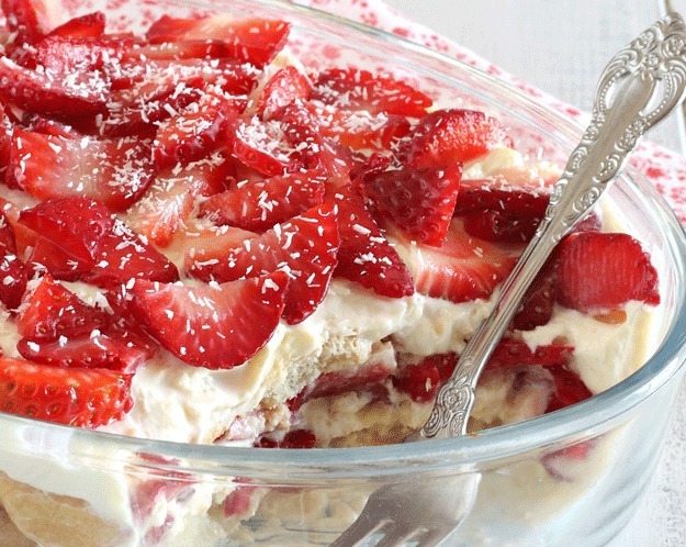 Tiramisu aux Fraises