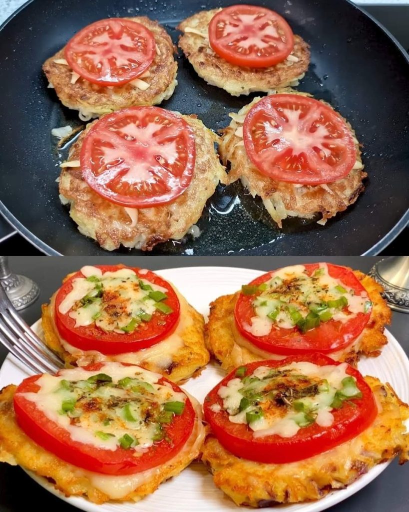 Galettes de pommes de terre croustillantes au fromage