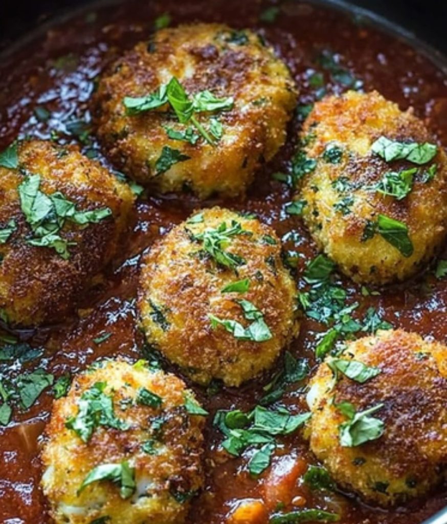 Croquettes Moelleuses de Cabillaud à la Sauce Tomate 