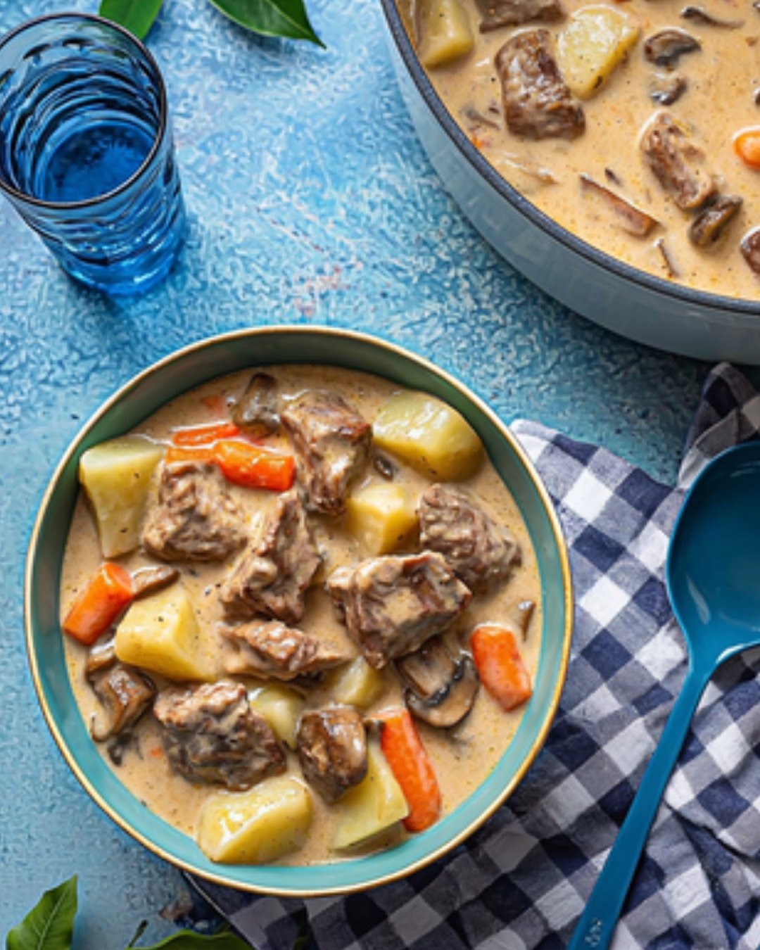 Mijoté de Veau Crémeux aux Légumes d’Hiver