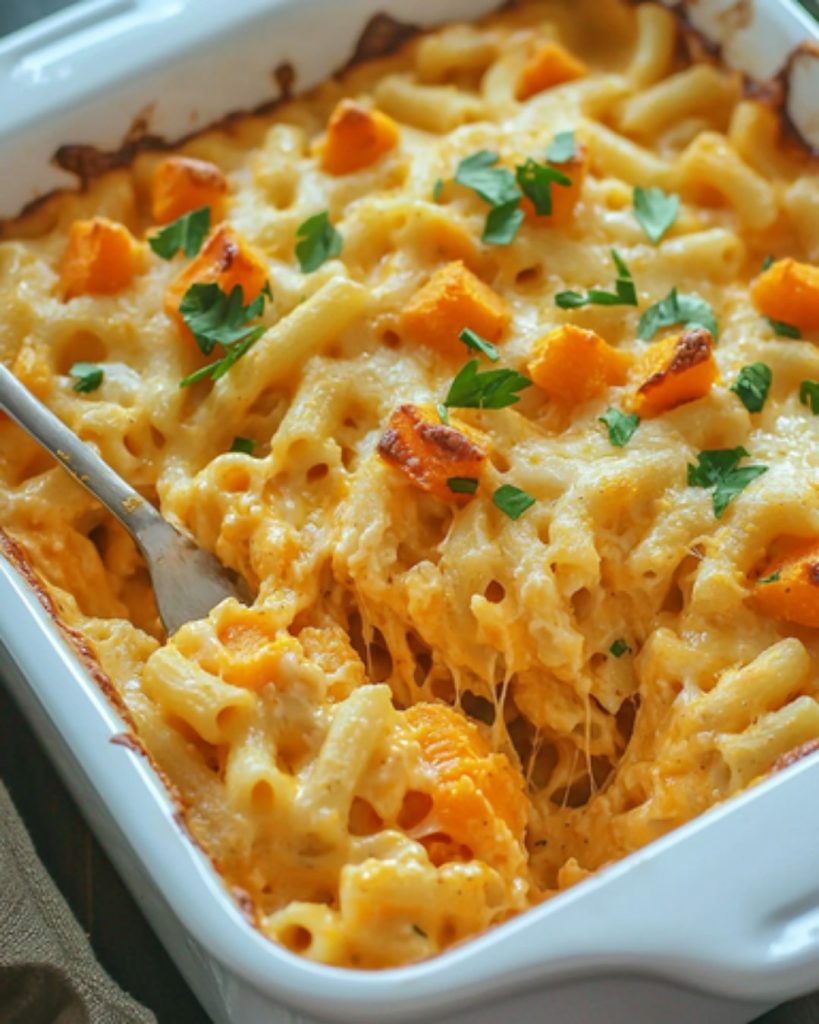 Mac and Cheese au Cheddar et Potimarron : Un Plat Réconfortant et Gourmand