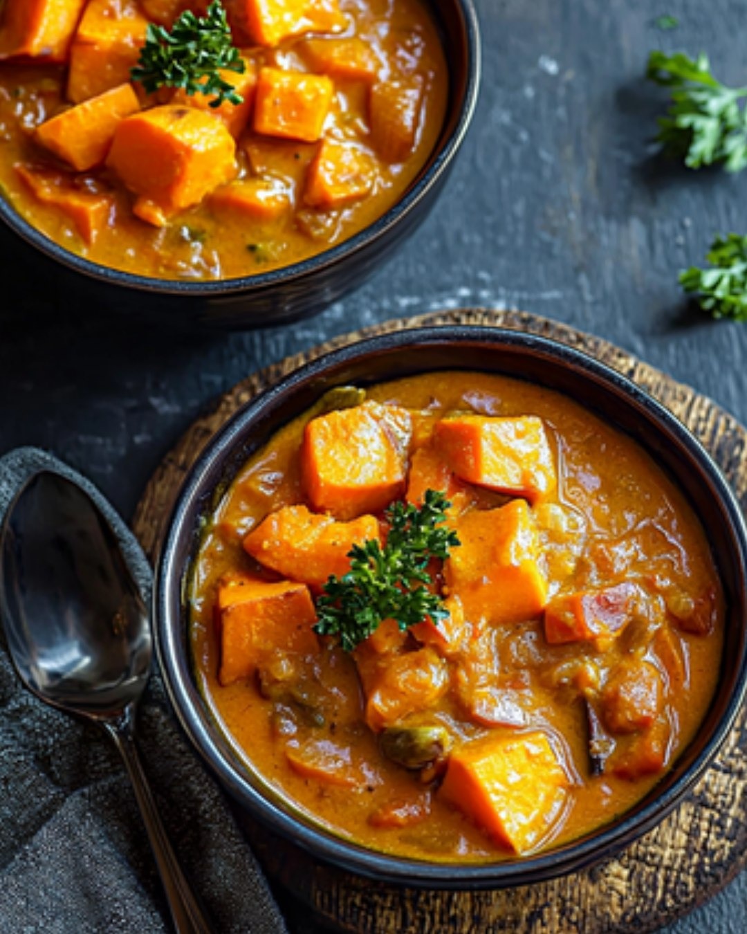 Curry de Patate Douce et Légumes d’Hiver