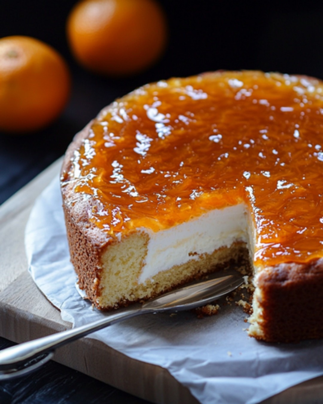 Cake Incroyable au Yaourt et à la Marmelade d’Oranges Amères